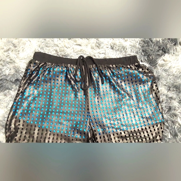 Handmade PU Black Mesh shorts, boxer cut Size L - Picture 4 of 7